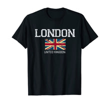 Load image into Gallery viewer, Vintage London England United Kingdom Souvenir Gift T-Shirt