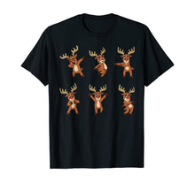 Load image into Gallery viewer, Dancing Reindeer Dance Challenge Boys Girls Kids Xmas T-Shirt