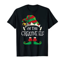 Load image into Gallery viewer, I'm The Creative Elf Shirt Family Matching Christmas Gifts T-Shirt