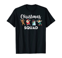 Load image into Gallery viewer, Christmas Squad Dabbing Reindeer Santa Snowman Elf Matching T-Shirt