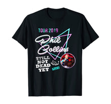 Load image into Gallery viewer, Graphic Phil shirt Collins Love Still Not Dead Yet Tour 2019 T-Shirt