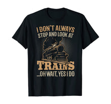 Load image into Gallery viewer, Vintage Train Funny Railway Locomotive Railroad Trains Gift T-Shirt