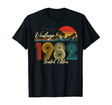 Load image into Gallery viewer, Vintage 1982 T-Shirt Limited Edition Men Women - 38 Birthday T-Shirt-261069