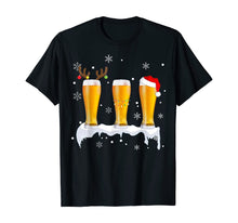 Load image into Gallery viewer, Christmas Beer T-Shirt | Reindeer Beer Christmas Funny Gift T-Shirt