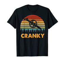Load image into Gallery viewer, Retro Vintage Gift For Cycling Lovers Bicycle Cranky T-Shirt