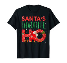 Load image into Gallery viewer, Santa's Favorite Ho Gifts Xmas Outfit Christmas Costume T-Shirt