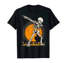 Load image into Gallery viewer, Halloween Shirts For Boys Kids Dabbing Skeleton Costume Dab T-Shirt