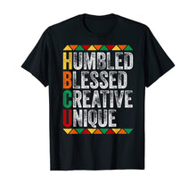 Load image into Gallery viewer, HBCU Humbled Blessed Creative Unique T-Shirt Historical T-Shirt-782512