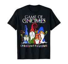 Load image into Gallery viewer, Game Gnomes Christmas Is Coming - Nordic Gnome Christmas T-Shirt
