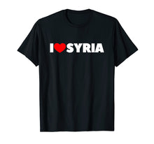 Load image into Gallery viewer, I Love (Heart) Syria T-Shirt