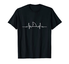 Load image into Gallery viewer, Shark Heartbeat T-Shirt | Shark Lovers | Fin | Ocean Animal