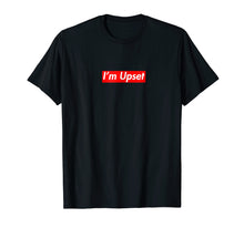 Load image into Gallery viewer, I am Upset Box Logo T Shirt