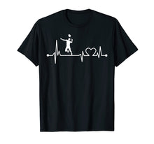 Load image into Gallery viewer, Badminton Heartbeat T-Shirt Funny Sport Player Cool Gift