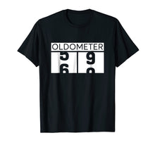 Load image into Gallery viewer, Oldometer 60 Shirt 60th Birthday Anniversary Tee