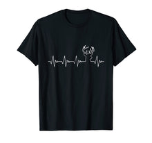 Load image into Gallery viewer, Deer hunting heartbeat T-shirt