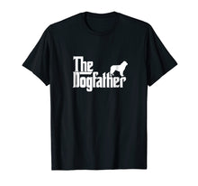 Load image into Gallery viewer, Mens The Dogfather Newfoundland Dog Father Dad Shirt