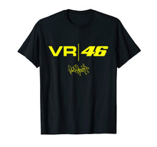 Load image into Gallery viewer, VR46 with Classic Signature Motorcycle GP Racing Shirt