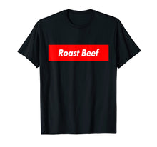 Load image into Gallery viewer, Roast Beef Logo Parody Funny T-Shirt