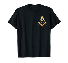 Load image into Gallery viewer, Mens Masonic Square and Compass - Freemason T-Shirt