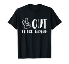 Load image into Gallery viewer, Peace Out Third Grade Graduation Shirt Last Day of School