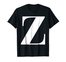 Load image into Gallery viewer, Letter Z T-shirt - Alphabet Tees