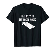 Load image into Gallery viewer, Funny Cornhole Bean Bag Toss Game T-Shirt
