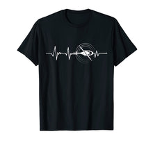 Load image into Gallery viewer, Funny Helicopter Pilot Heartbeat Shirt
