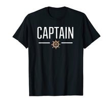Load image into Gallery viewer, Captain Tshirt for Boat Lovers or First Mate