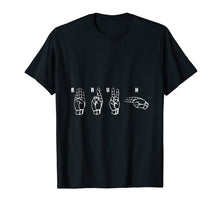 Load image into Gallery viewer, BRUH - Sign Language T-shirt