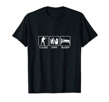 Load image into Gallery viewer, CS Eat Sleep GO Counter Ggwp Playing Gaming Gift tshirt