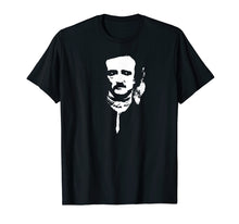 Load image into Gallery viewer, Ghostly Edgar Allan Poe T-shirt