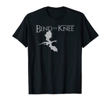 Load image into Gallery viewer, Bend the Knee Dragon T-Shirt Vintage Tee