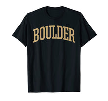 Load image into Gallery viewer, Boulder T-Shirt / Boulder Sports College-Style T CO