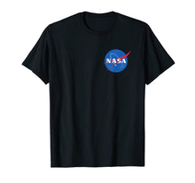Load image into Gallery viewer, NASA Chest - NASA Shirt Meatball NASA Logo