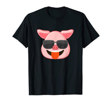 Load image into Gallery viewer, Pig Face Emoji Sunglasses Funny Chinese New Year 2019 Tee