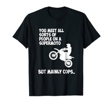 Load image into Gallery viewer, Funny Supermoto Hooligan T-shirt