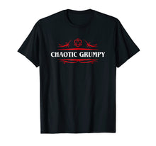 Load image into Gallery viewer, Funny Chaotic Grumpy Dice Set Collector Nerdy D20 T-Shirt