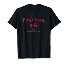 Load image into Gallery viewer, Puerto Rican Babe T-Shirt Puerto Rico Handwriting Style