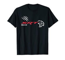 Load image into Gallery viewer, Team Dodge SRT Hell cat Scratch T Shirt Red 1