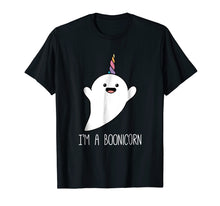 Load image into Gallery viewer, I'm a Boonicorn, Cute Halloween Shirt, Unicorn Ghost T Shirt