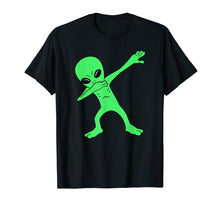 Load image into Gallery viewer, Dabbing Alien Halloween Funny Dab T Shirt