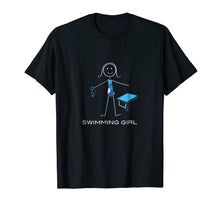 Load image into Gallery viewer, Funny Swimming T-Shirts Women, Swimmer Gifts Girls