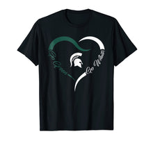 Load image into Gallery viewer, Michigan State Spartans Half Heart T-Shirt - Apparel