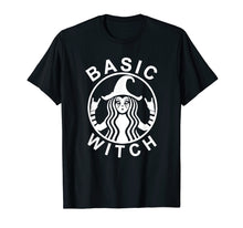 Load image into Gallery viewer, Funny Basic Witch Halloween Shirt Womens Halloween Gift