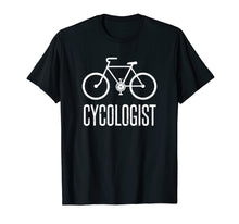 Load image into Gallery viewer, Cycologist Bicycle TShirt Funny Triathlon Tee