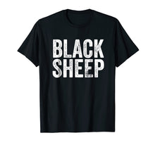 Load image into Gallery viewer, Black Sheep T-Shirt | Outcasts, Misfits & Punk Shirts
