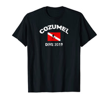 Load image into Gallery viewer, Cozumel Dive Trip 2019 Memory Gift Distressed Shirt