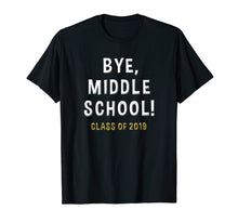 Load image into Gallery viewer, 2019 Middle School Graduation Gift Junior High Student Shirt