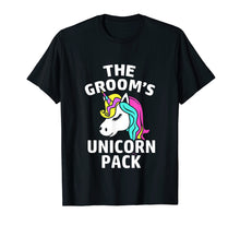 Load image into Gallery viewer, LGBT Pride Gay Bachelor Party Unicorn Pack Engagement T-Shirt