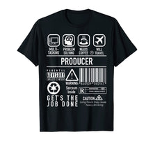 Load image into Gallery viewer, Producer Shirt - Film Executive T Shirt Gift for Movie Buffs